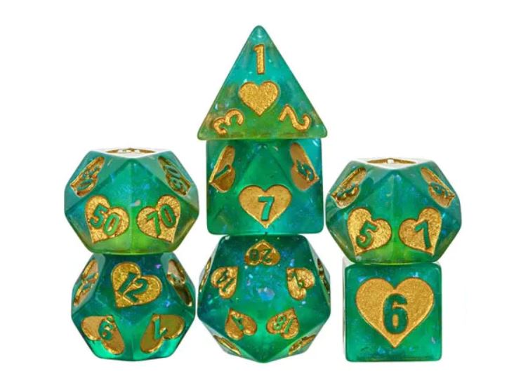 Lovely Stash RPG Dice Set